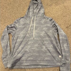 Vuori Gray Camouflage Hoodie Sweater
